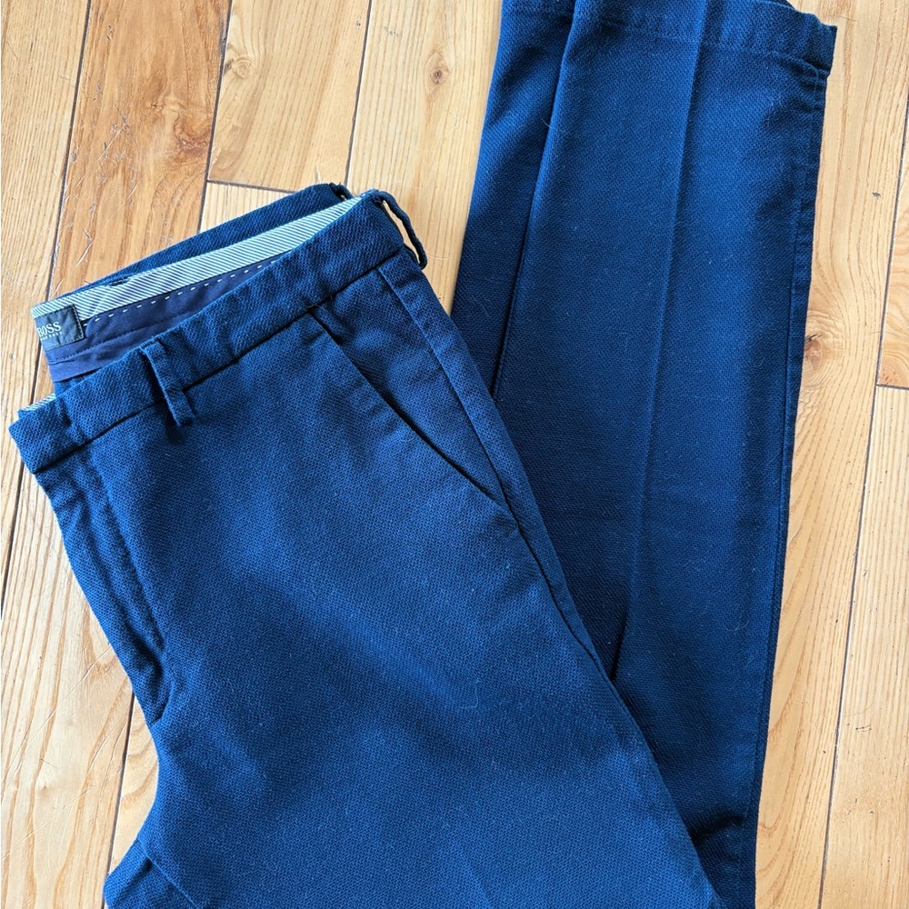 Hugo Boss Dark Blue Chinos